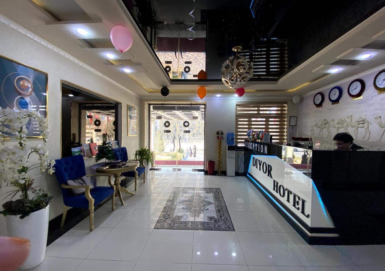 Diyor Hotel Marghilon Exterior foto