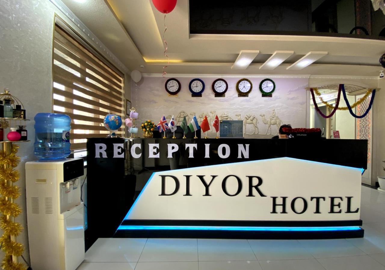 Diyor Hotel Marghilon Exterior foto